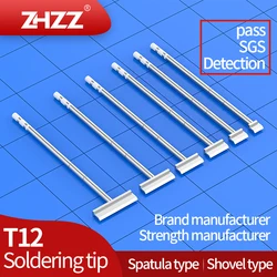 T12 Series Soldering Iron Tips T12-1403 T12-K T12-1402 T12-D4 for Hakko Fx951 DIY T12 Soldering Station Replaceable Accessories