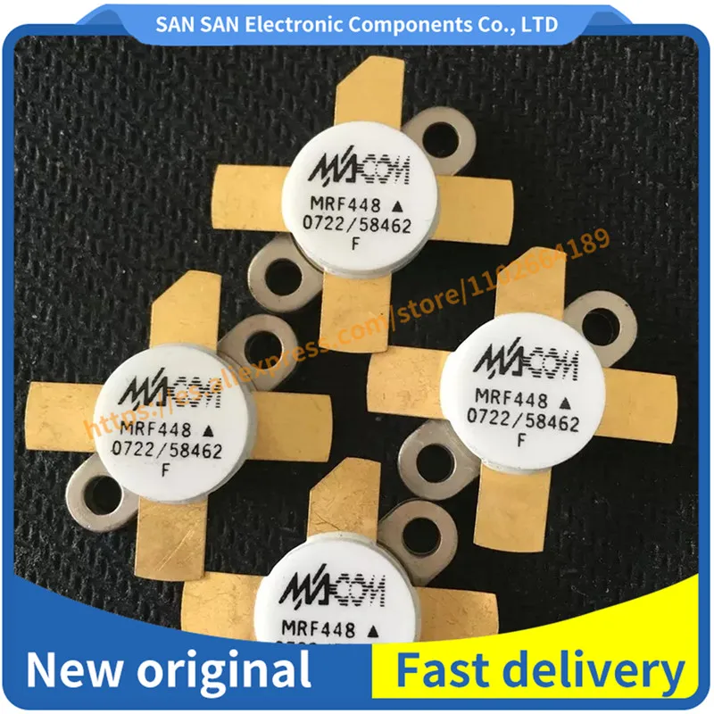 1PCS MRF448 TO-59 ceramic high frequency tube RF tube microwave transistor high frequency power amplifier spot new