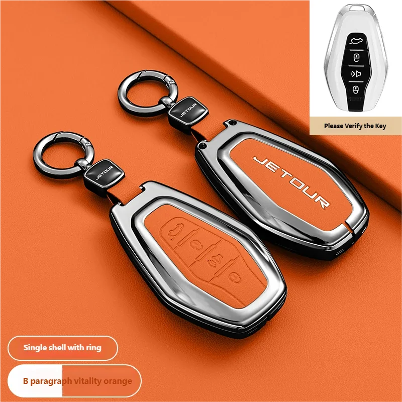 

new Car Key Case Cover Shell Fob For Chery Jetour X70 X90 X95 Plus 2020 2021 2022 Remote Holder Keychain Accessories