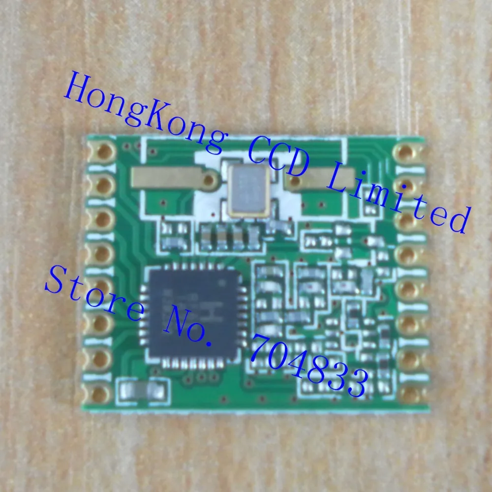 

1000pcs/lot RFM69 low-power wireless transceiver module wireless module 433Mhz 868Mhz 915Mhz wireless RF module