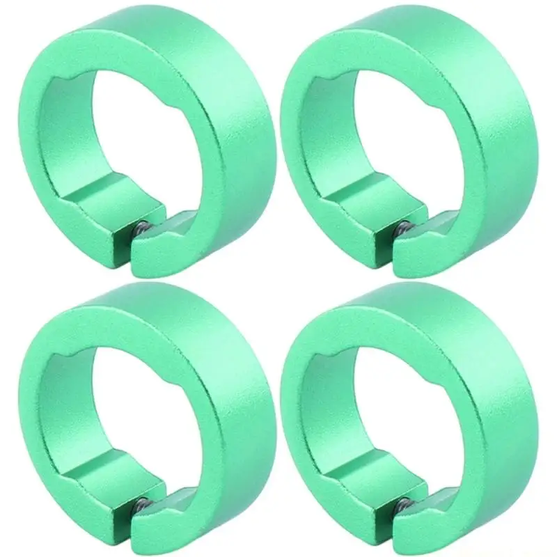 31BE Bicycles Part End Lock Rings for 22.2 mm Size, Screw-Tight Hardware for Cycling Maintenance Tasks and Routine Care