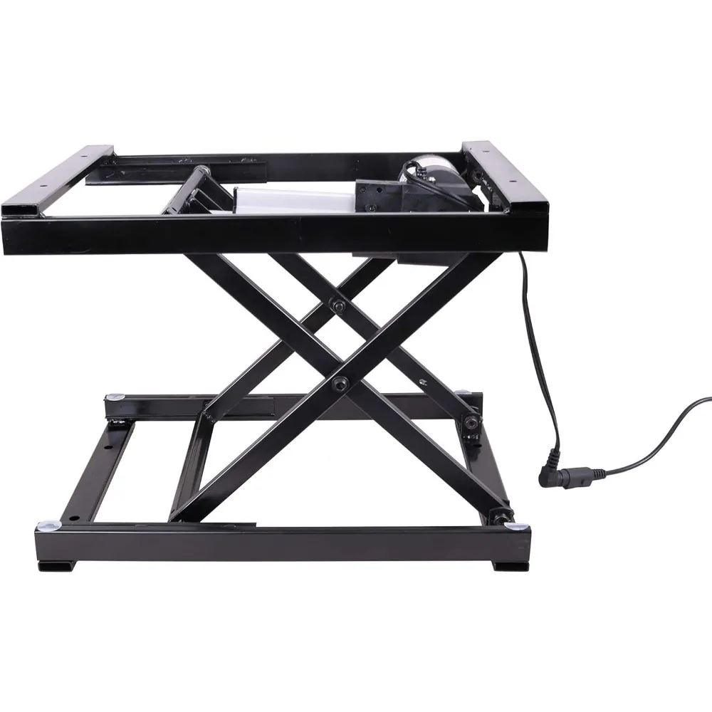 Controle manual elétrico 17 mesa de jantar elevador de mesa de centro, preto, 110v-240v, altura ajustável móveis eletrônicos de mesa de computador
