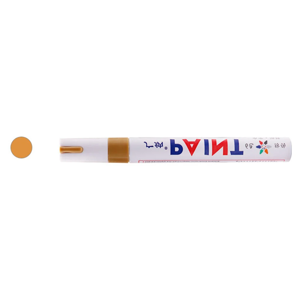 Oil-Based Marker Pen for Tire Marking on Cars Motorcycles and Bicycles - Adheres to Rubber Metal and Coated Surfaces