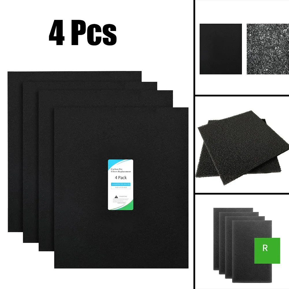 

4pcs Carbon Filters Replacement Spare Parts A & HRF-AP1 Series Accessories Air Purifiers HRF-A300 HPA300 High Quality