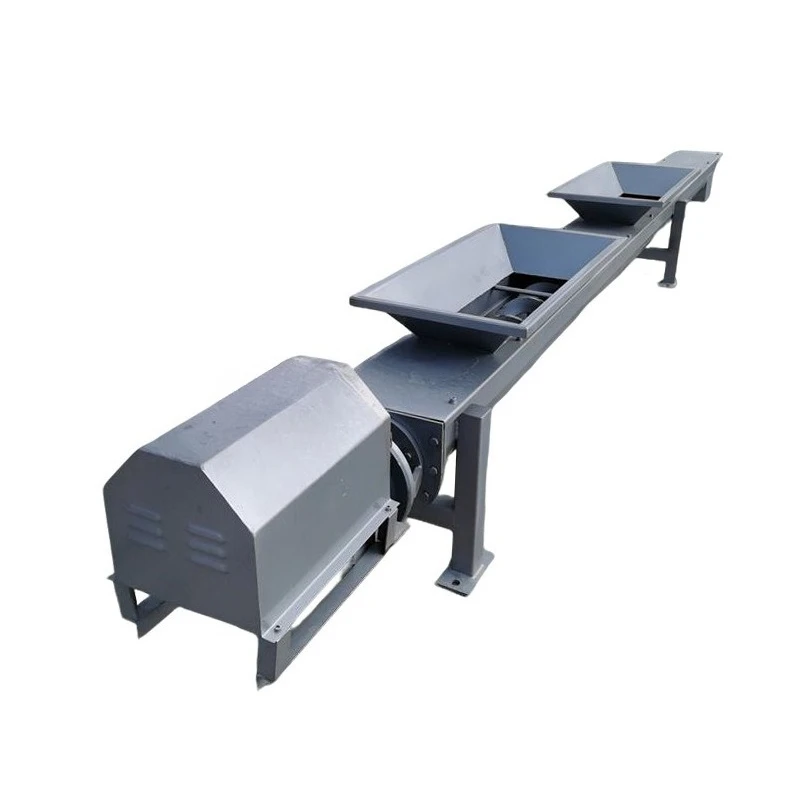 

Screw conveyor U-groove small screw conveyor, shaftless feeding machine