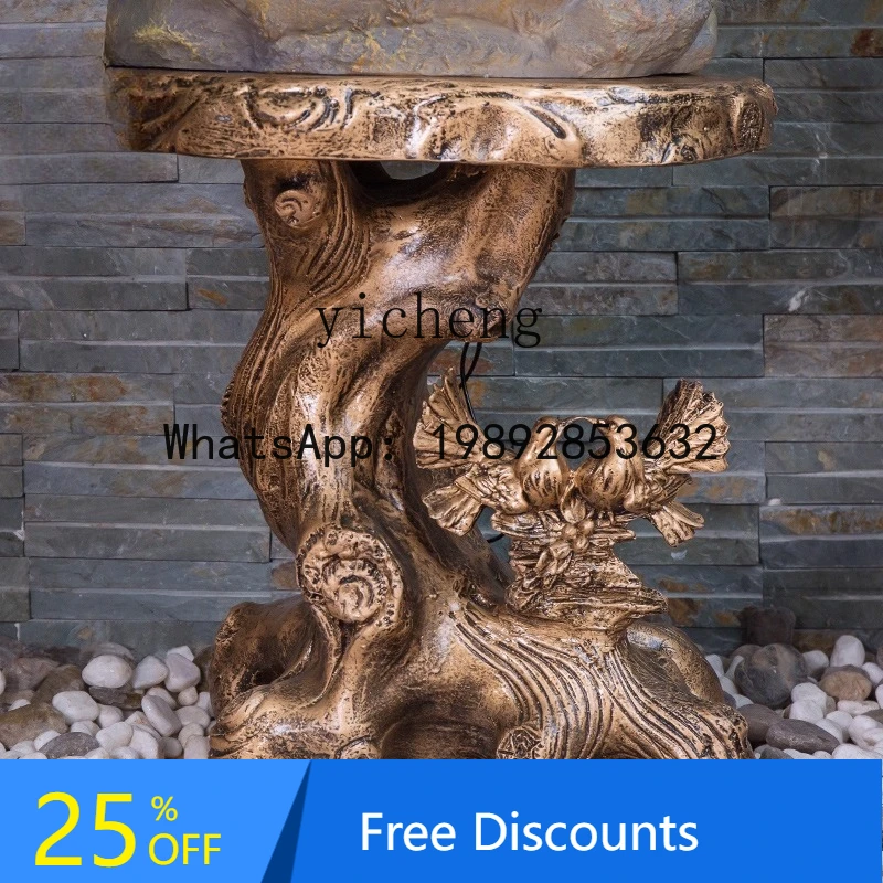 European Style Pillar Base Country Home Living Room Decoration Floor Ornament