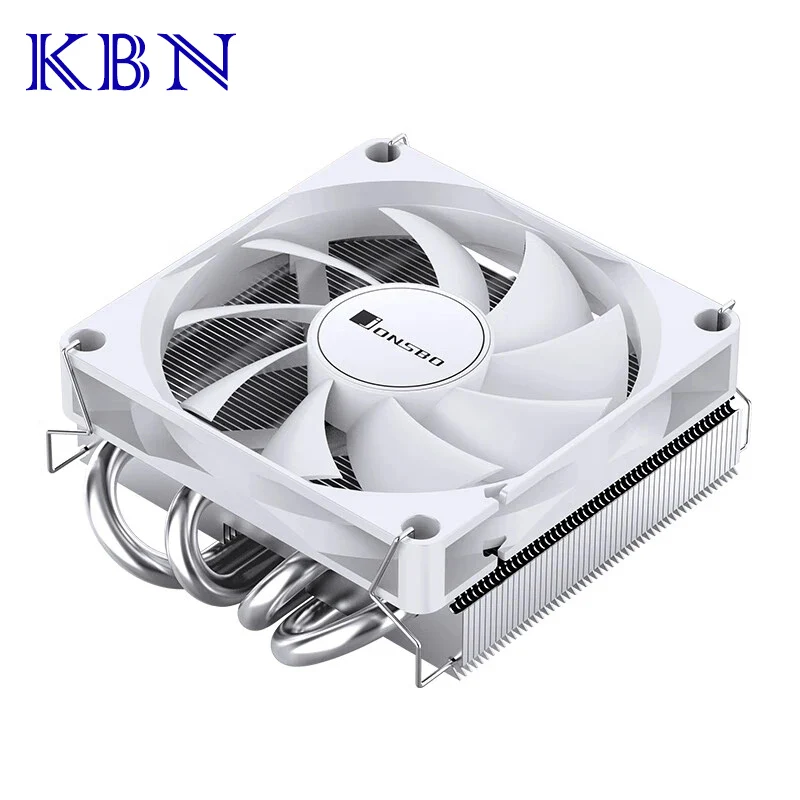 

JONSBO HP400S Pressure Profile CPU Cooler 쿨러 4 Heat Pipes Air Cooling Radiator Quiet 90mm 4Pin PWM Fan ITX Small Case Itx Cooler