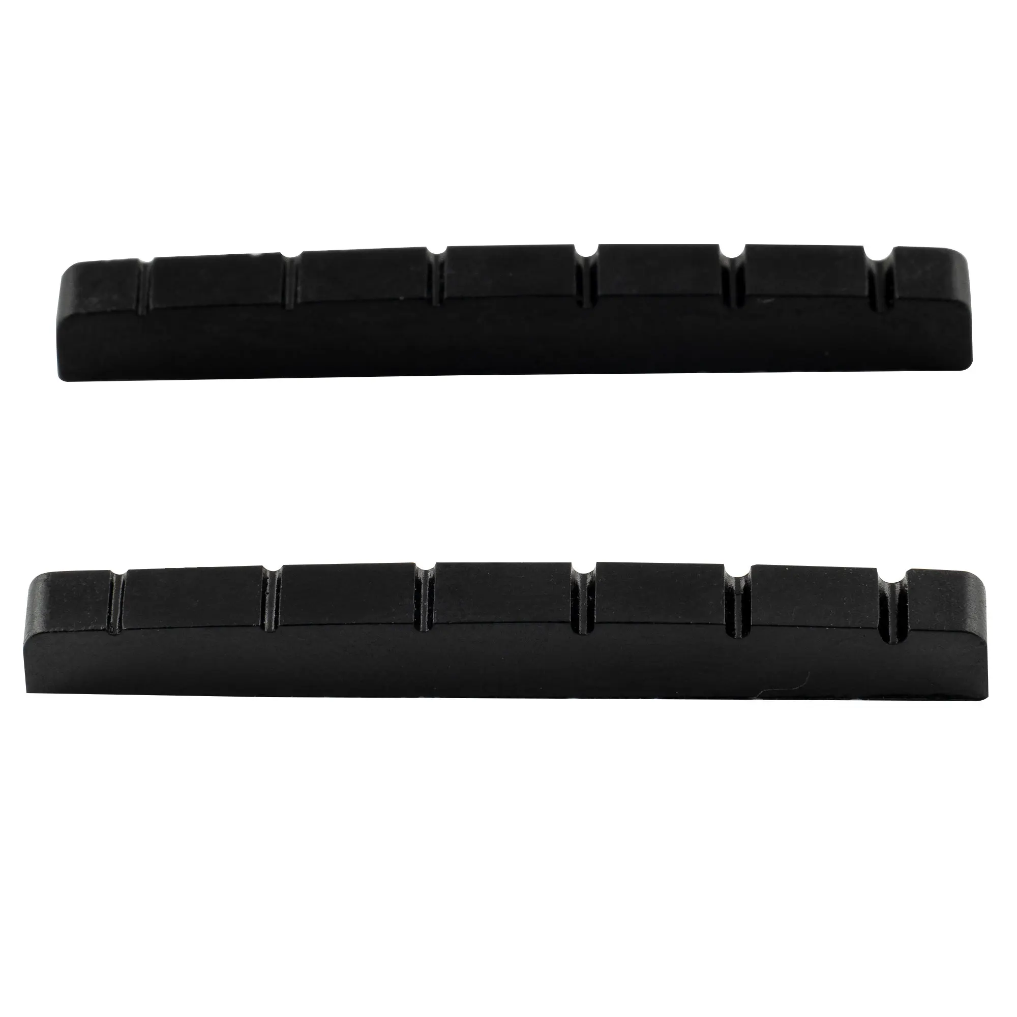 Musiclily Pro - Tuercas de guitarra eléctrica de resina de urea con ranuras de 42 mm, estilo ST Tele, base plana para guitarra ST Tele de 6 cuerdas (juego de 2)