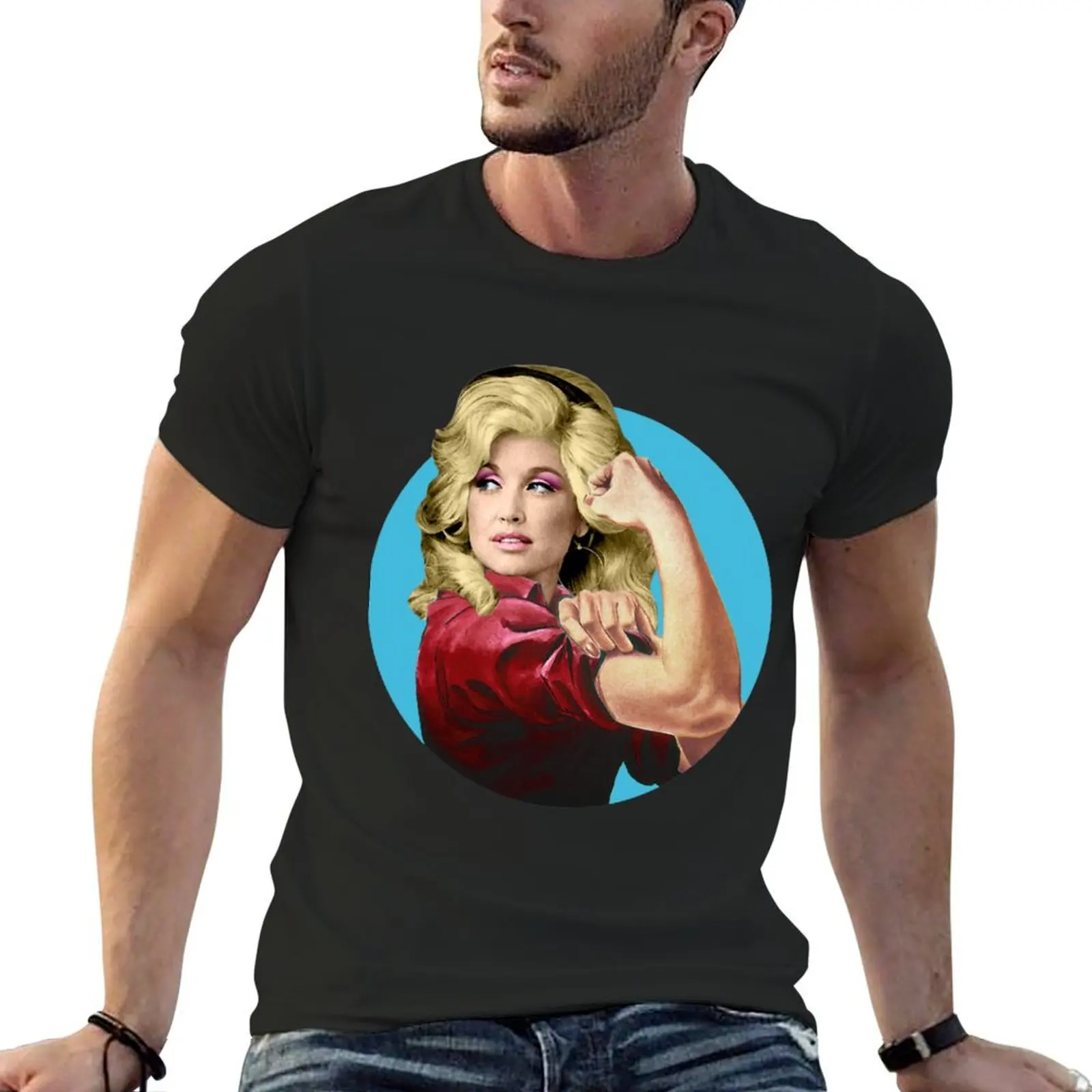 Dolly the Riveter 2 T-Shirt anime tshirt anime t shirts t shirt for men