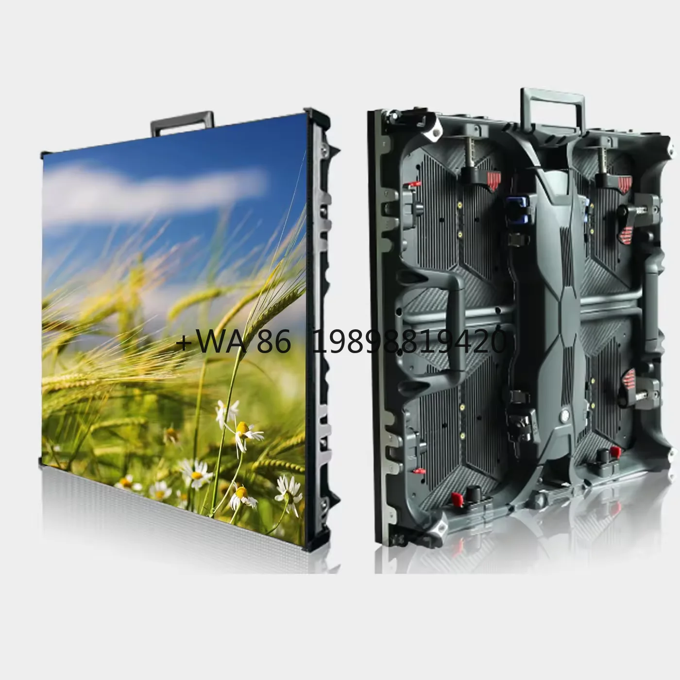 Customizable Outdoor P3.91 500*500Mm Die-Casting Aluminum Rental Advertising Digital Display Board Led Stage Background Display