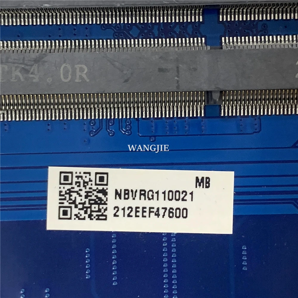 Placa-mãe do portátil para Acer, P214-41, NBVRG11002, R3-4450U, DAZ8IRMBAE0, 100% de trabalho