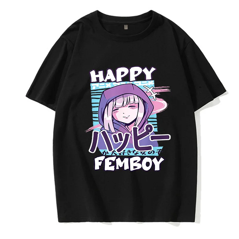 Women Men Funny EU Size Y2k Tshirt Fashion Femboy Hooters T Shirt Femboys Harajuku T-shirt 20000s Vintage Hip Hop Tees Tops 90s