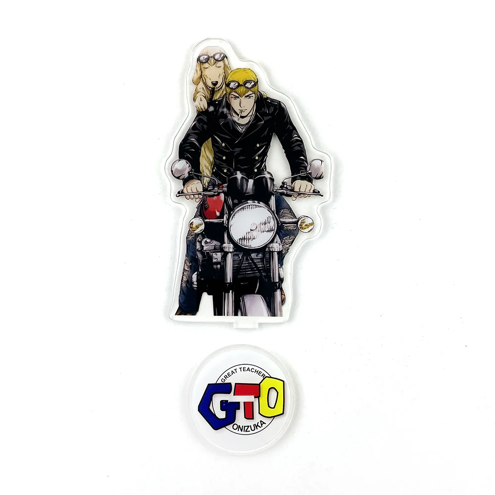 素晴らしい教師カエアイチドッグアクリル置物、デスクデコレーション、ケーキトッパー、gto