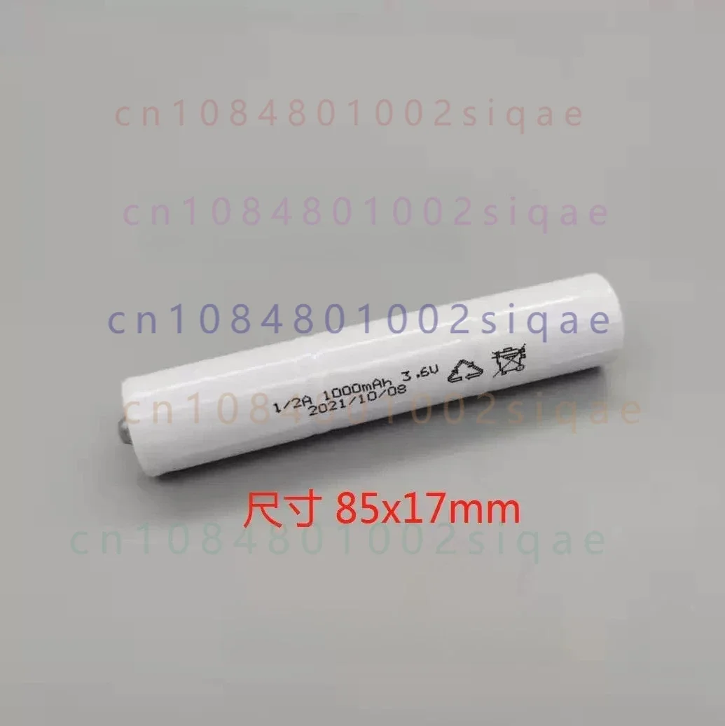 For stanley 95-154-1-23 strong light flashlight 1/2a 1000mah 3.6v rechargeable battery pack