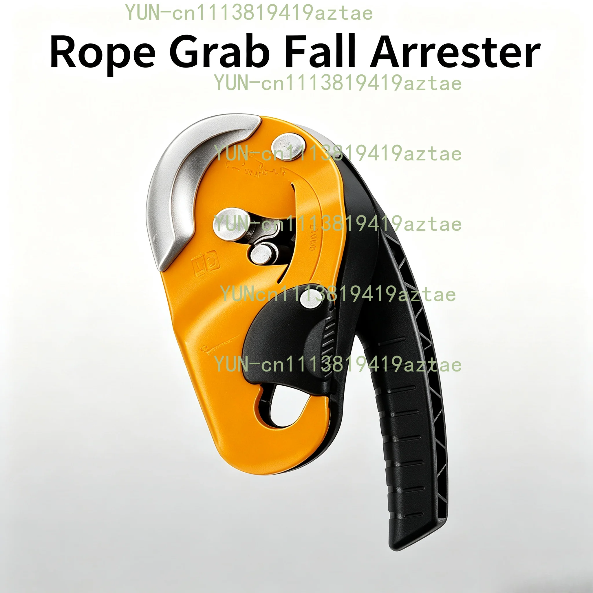 D021 RIG Auto‑stop Self‑locking Descender Compact Rope Descending Protector for High Altitude Rescue & Rope Access