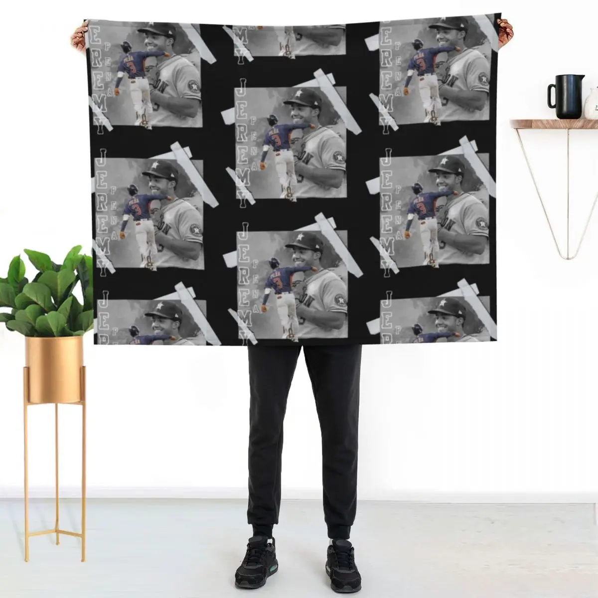 Jeremy Pena Throw Blanket Decorative Throw valentine gift ideas for babies halloween christmas decoration for sofa Blankets