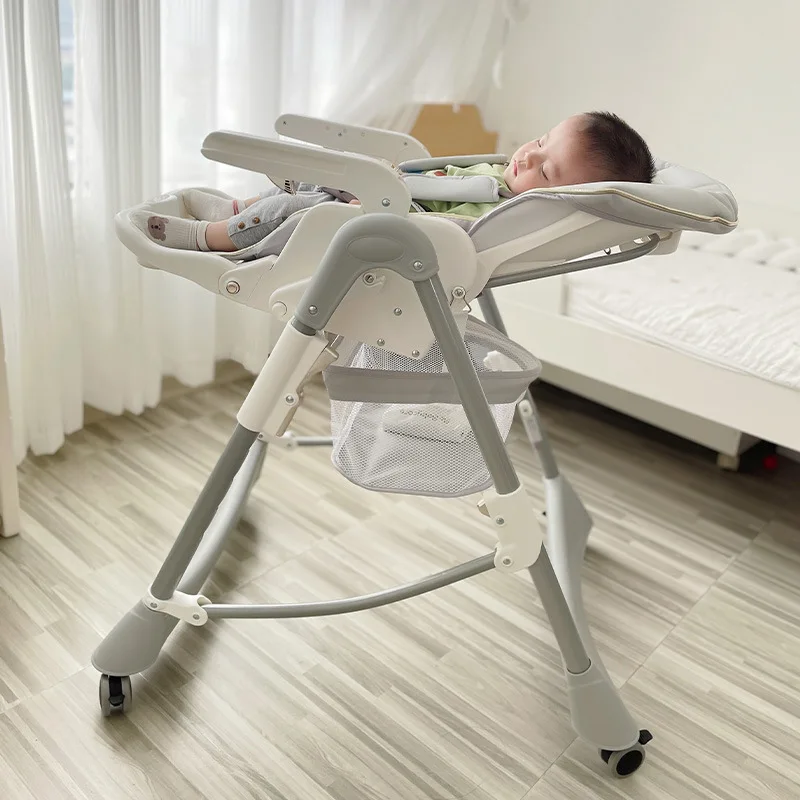 كرسي طعام للأطفال منزلي قابل للطي وفك علبة بدون تركيب وجبات أطفال للرضع والأطفال الصغار