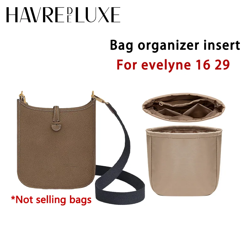 

Вставка-органайзер для сумки Evelyne 16 29, мини-женская сумка, нейлоновая прочная сумка, аксессуары для сумки