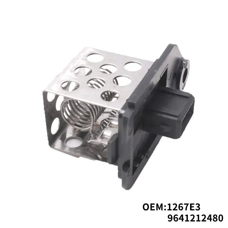 1267E3 9641212480 Suitable for Peugeot 206 406 Citroen C3 C8 fan resistor