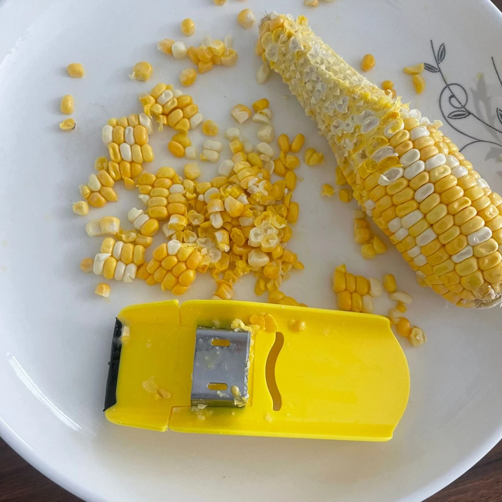 

Fast Corn Kernel Separator Husk Remover Planer Knife Kitchen Tool Practical Kitchen Gadget for Kitchen Cooking Picnic