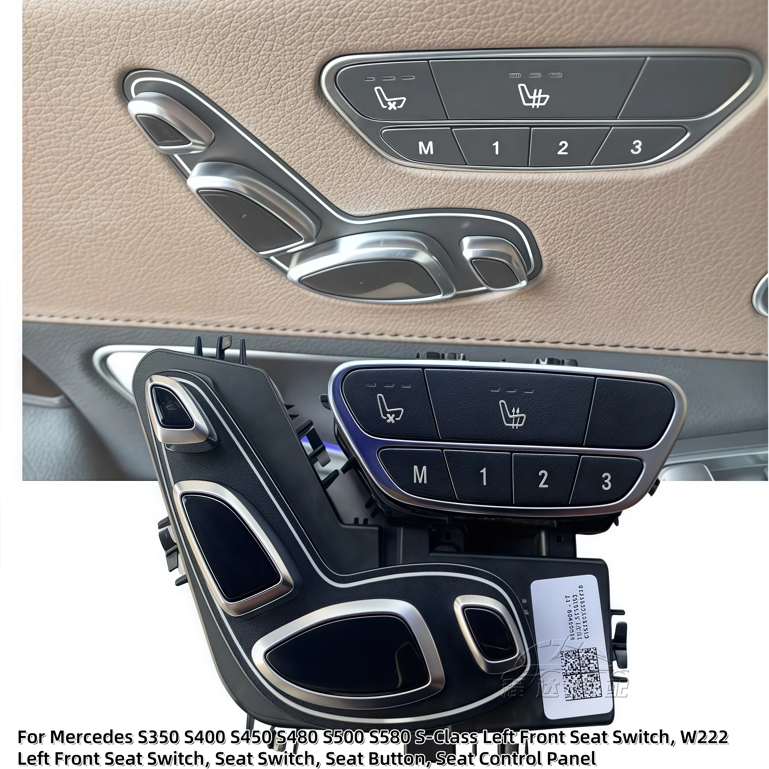 For  W222 Adjustment Button S500 S 480 S 580 S 680 Memory Seat Adjustment Switch Left and Right Switch