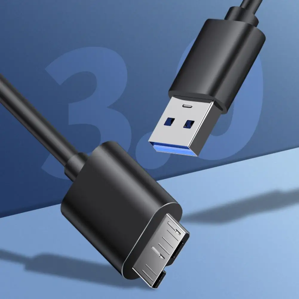 USB 3.0 Type A to USB3.0 Micro B Male Adapter Cable Data Sync Cable Cord Connector External Hard Drive Disk HDD Hard Drive Cable