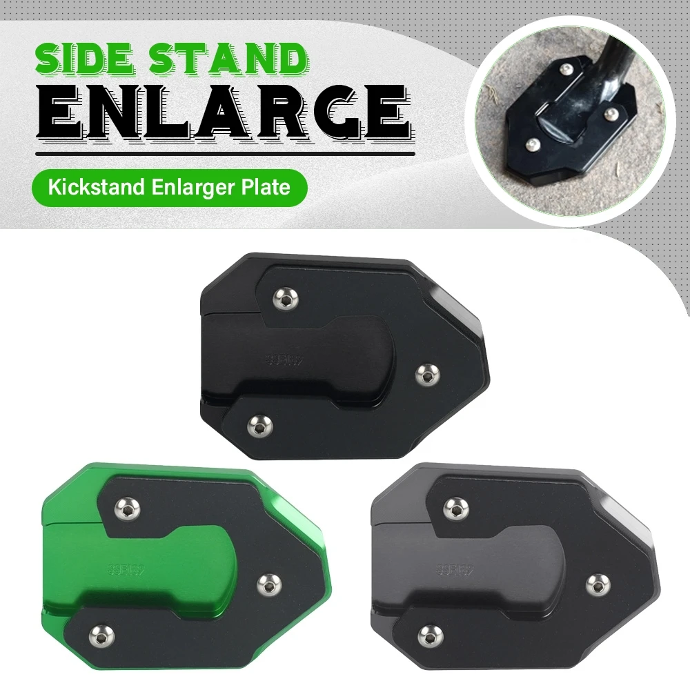 

FOR KAWASAKI VN650S 2022-2024 Vulcan Cafe 2018-2024 VulcanS 2015-2024 Motorcycle Side Stand Enlarger Kickstand Enlarge Plate Pad