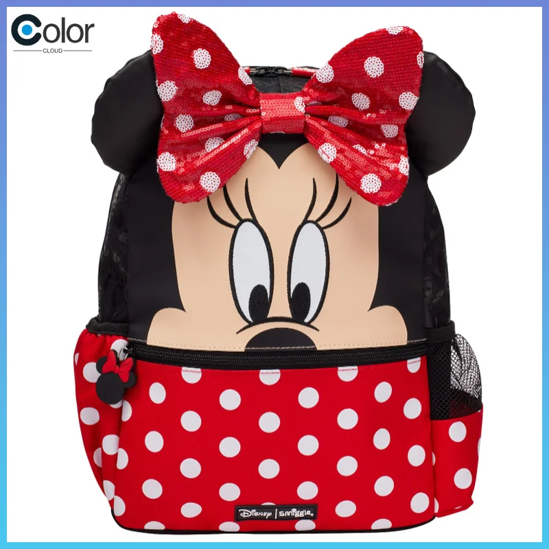 

Australian Smiggle Schoolbag Large-Capacity Cartoon Backpack Primary And Secondary Students' Pull-Up Schoolbag Straw Cup Backpac