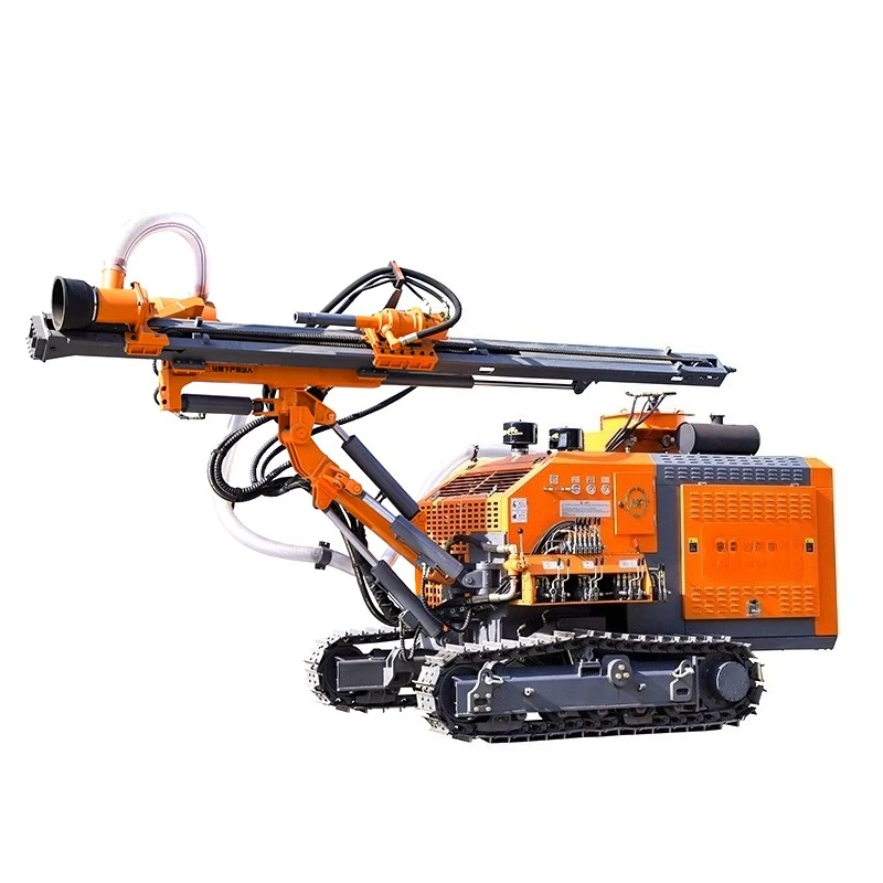 

Down-the-hole drill rig, mine blasting air compressor, crawler-type large down-the-hole drill rig, photovoltaic drilling rig