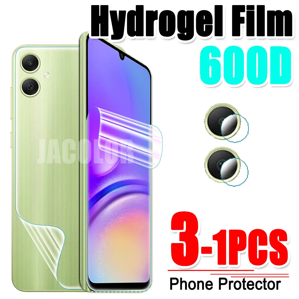 1-3PCS Water Gel Hydrogel Film For Samsung Galaxy A05 A05s A03s A02s Cam Glass Galaxi A 05 02 03 s 05s 02s 03s Screen Protectors