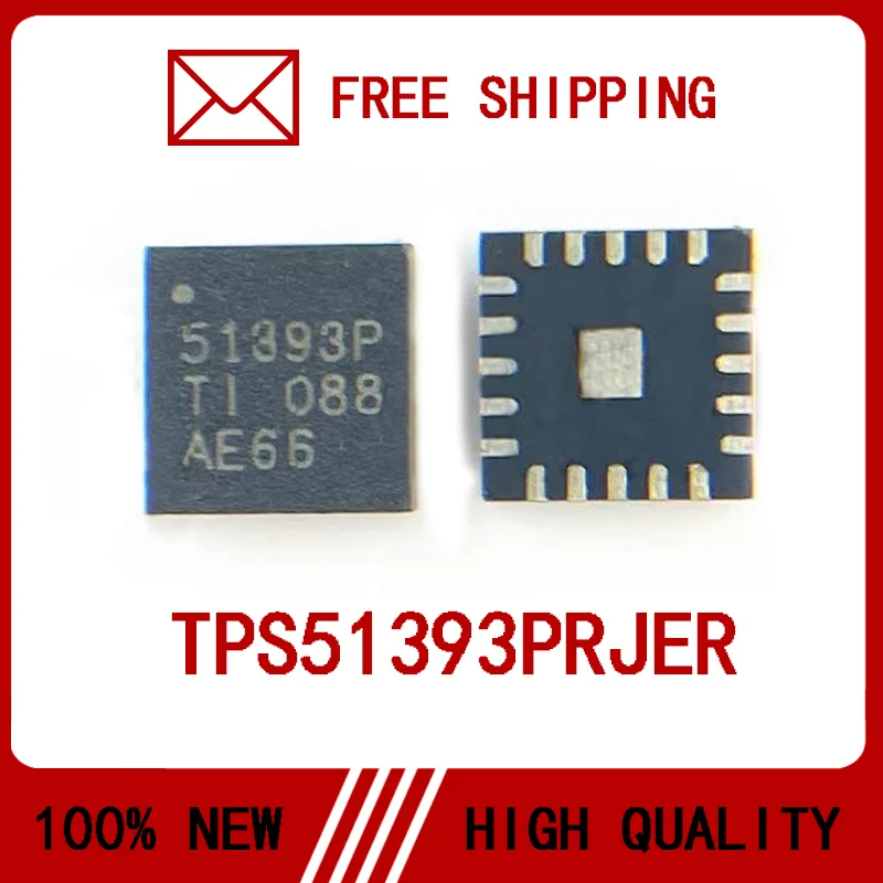 5PCS/LOT 51393P TPS51393P TPS51393PRJER QFN-20 100% New High Quality IC Chip