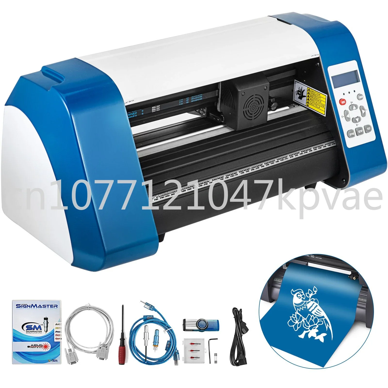 WeWork Vinyl Cutter Machine, Vinyl Printer Cutter Machine, LED Fill Light Strip, Plotter Cutter Machine, 14