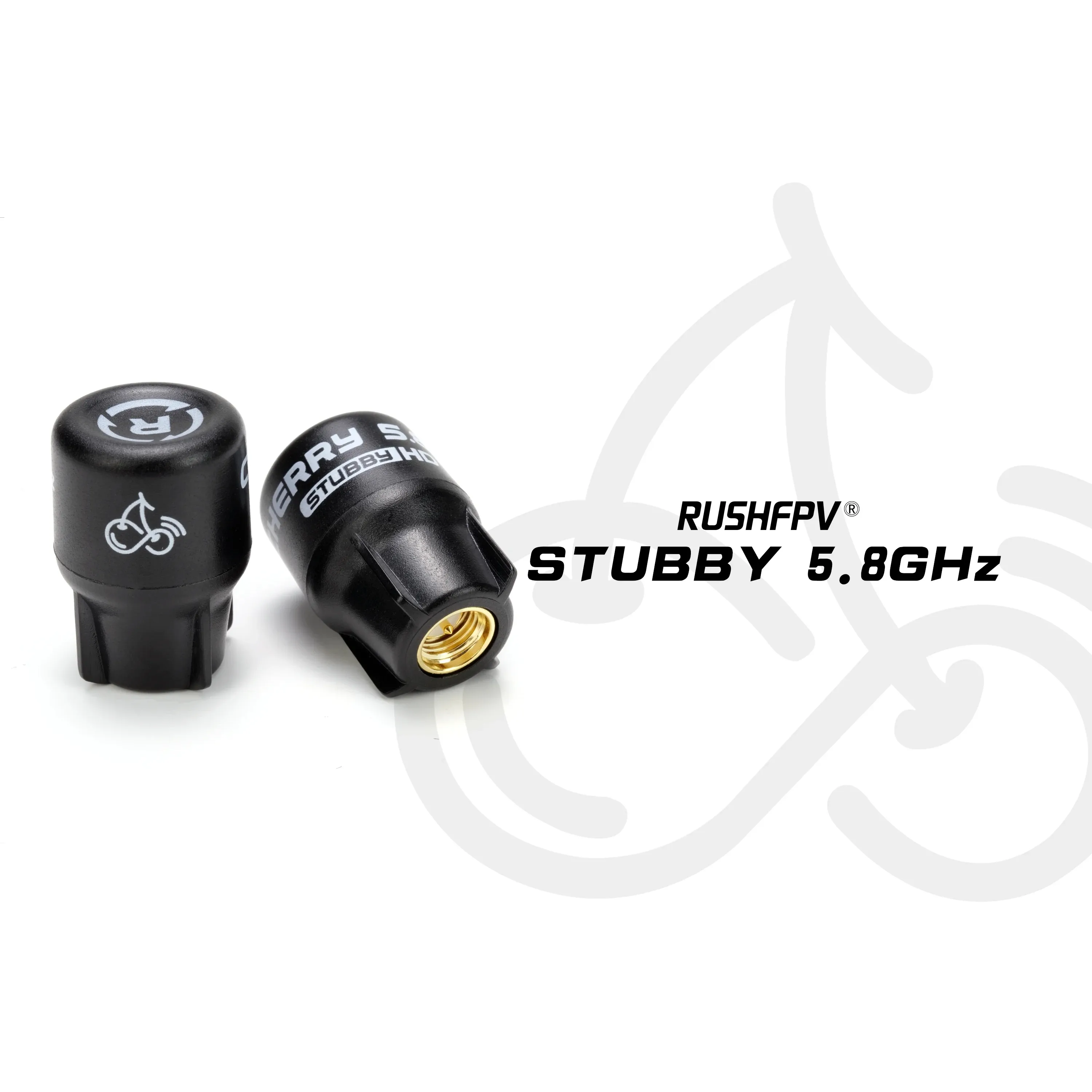 RUSHFPV Cherry Stubby HD 5.8G 2.2DBI FPV Antenna - 1PC