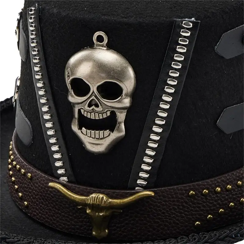 Stylish Gothic Steampunks Hat For Themed Parties And Special Occasions Y166