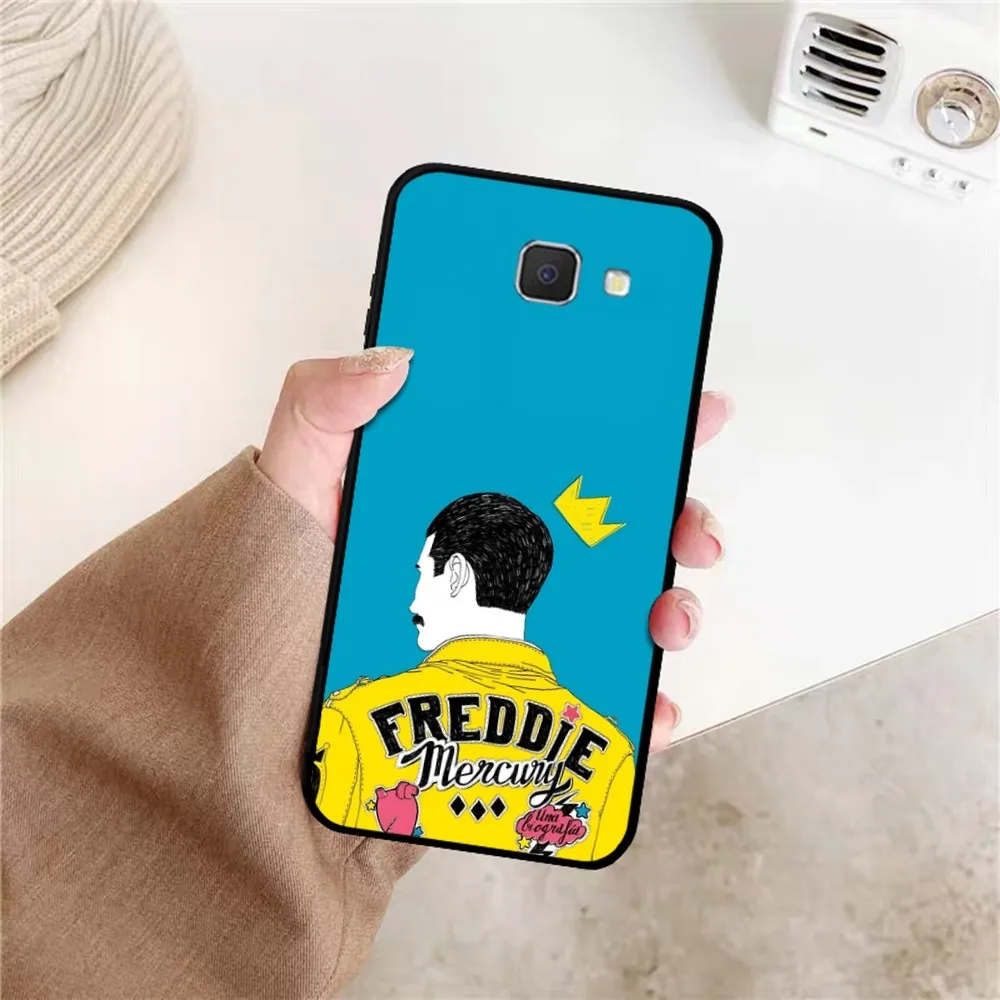 Rock Funky D-Freddie N-Mercury Q-Queen Phone Case For Samsung J 7 plus 7core J7 neo J6 plus prime J6 J4 J5 Mobile Cover