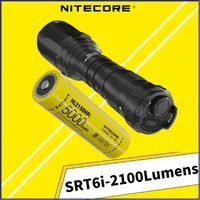 NITECORE SRT6i 2100Lumens Rechargable Flashlight Max Beam Distance 510 Meters Include 5000mAh Battery With Smart Selector Ring