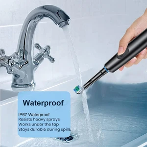 فرشاة أسنان كهربائية دوارة قابلة لإعادة الشحن فرشاة أسنان كهربائية للبالغين فرش أسنان كهربائية دوارة مع 8 رؤوس فرشاة ناعمة أفضل 6 فرشاة أسنان كهربائية للمبيعات - رقم 6