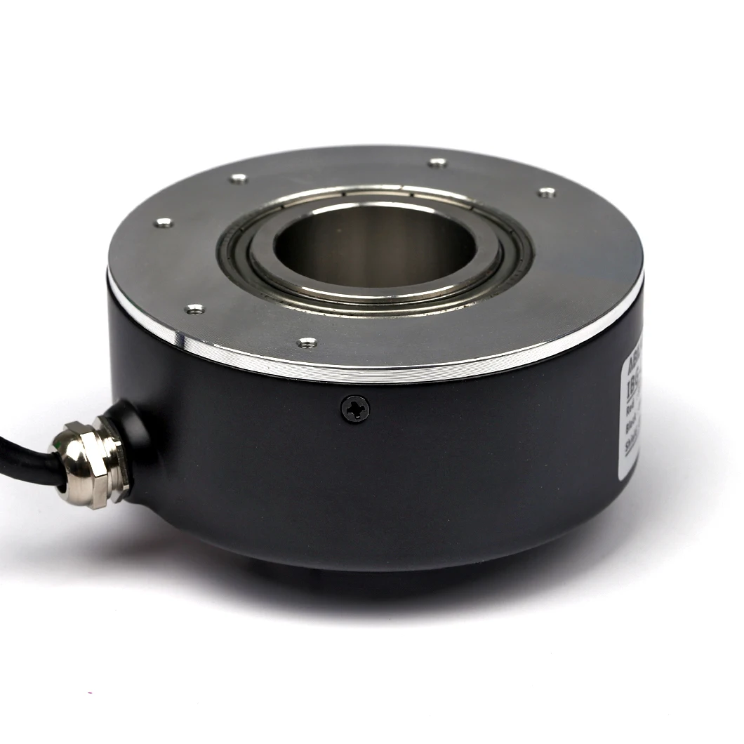 ABILKEEN Elevator/Tower Crane Incremental Rotary Encoder 30/45MM Through Hole Shaft Speed Measurement Photoelectricity Encoder