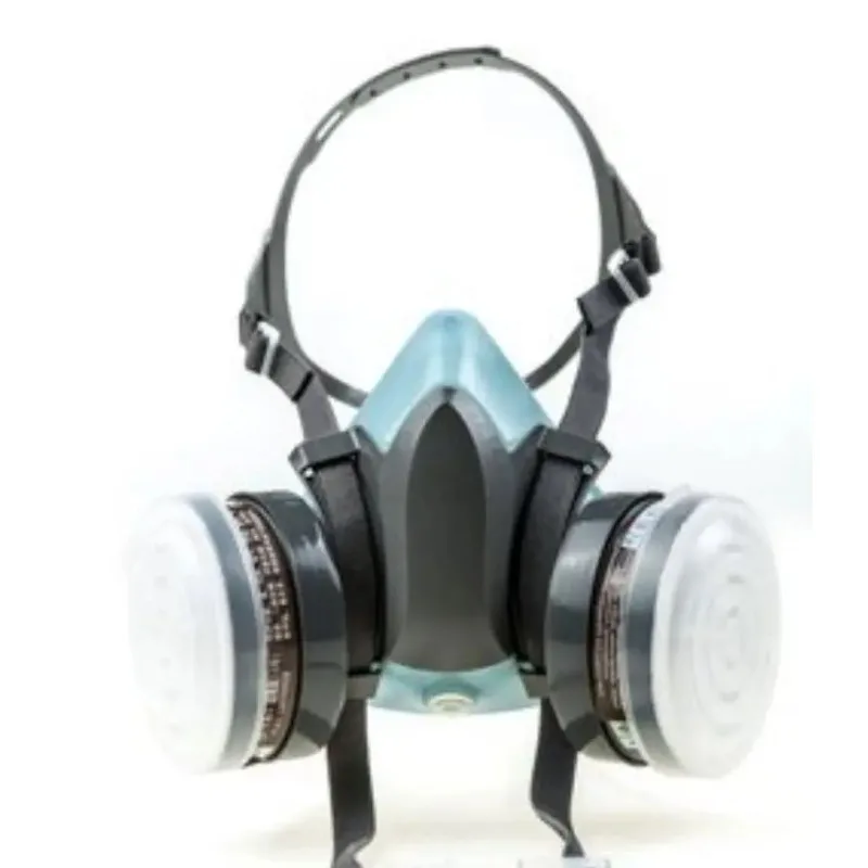 

Mamgin respirator with plastic shield