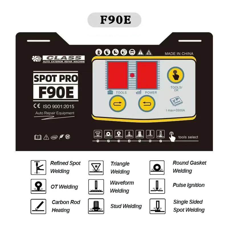 G90E 3000W Stud Welder Kit 7-Model Spot Welding Machine Dent Puller for Car Body Repair Dent Repair Equipment