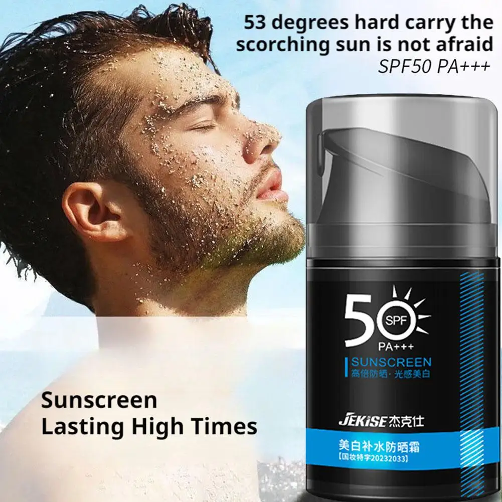 الرجال ماتي الشمس عصا الوجه الجسم واقية من الشمس Spf 50 + الأشعة فوق البنفسجية حماية العزلة مقاوم للماء ترطيب منعش Sunblock مانع الشمسية U9S0