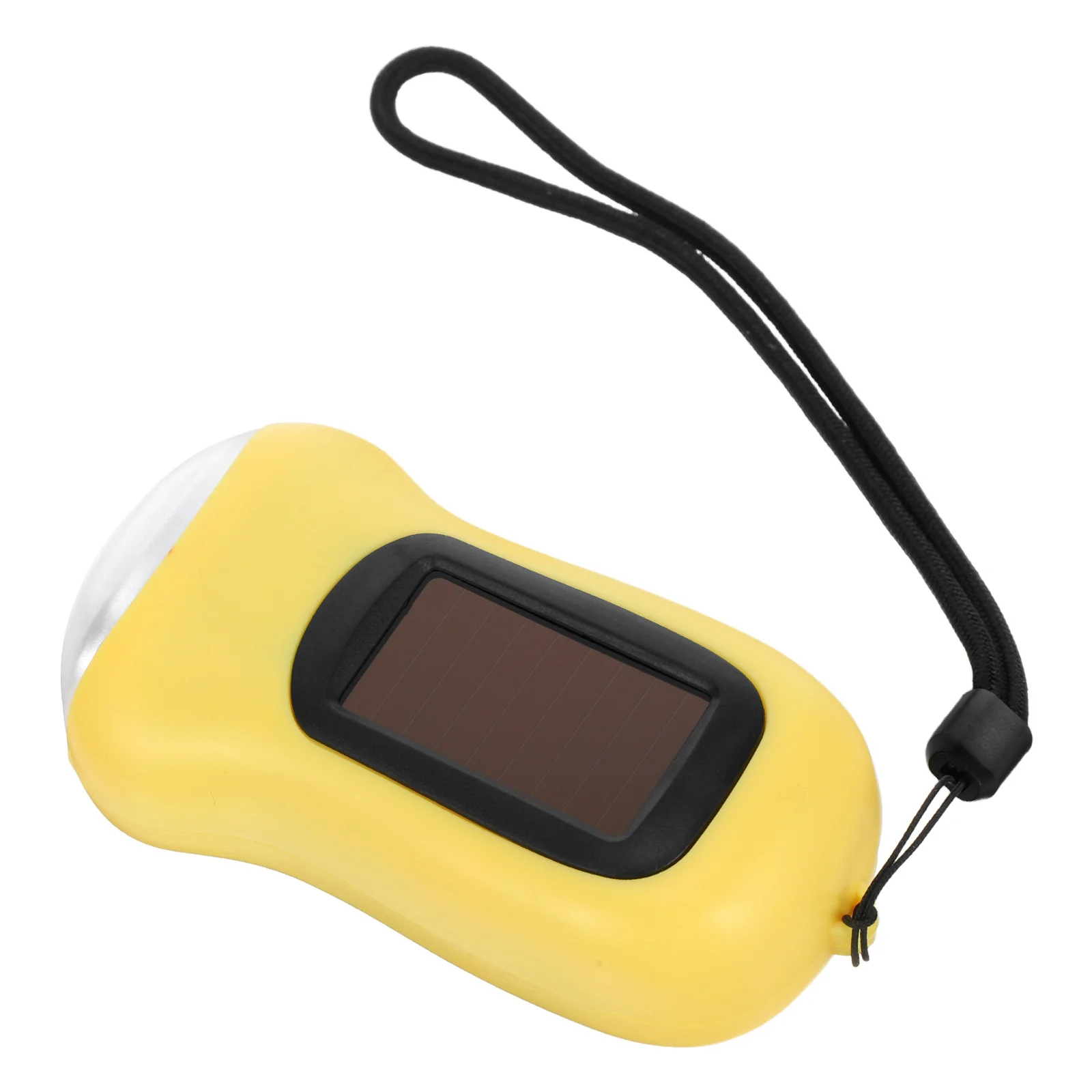 

Solar Powered Hand Crank LED Rechargeable Flashlight Portable Emergency Camping Lantern Outdoor Hiking Light Solar Flashlight