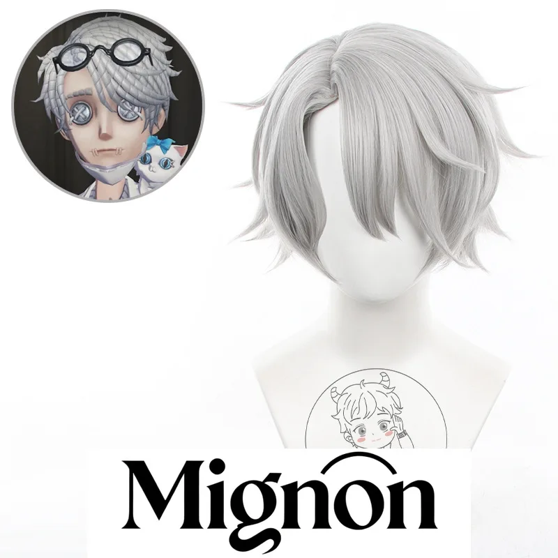 

Identity V Embalmer cosplay wig truth under gray prisoner Halloween gift