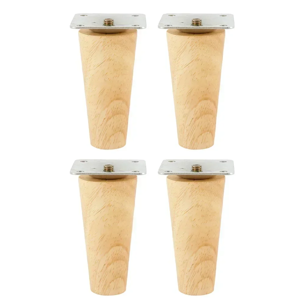 High Quality Furniture Casters Furniture Legs Hardware Home Improvement Gray 10cm 16 Screws. 4 Movable Legs 4 Protective Pads