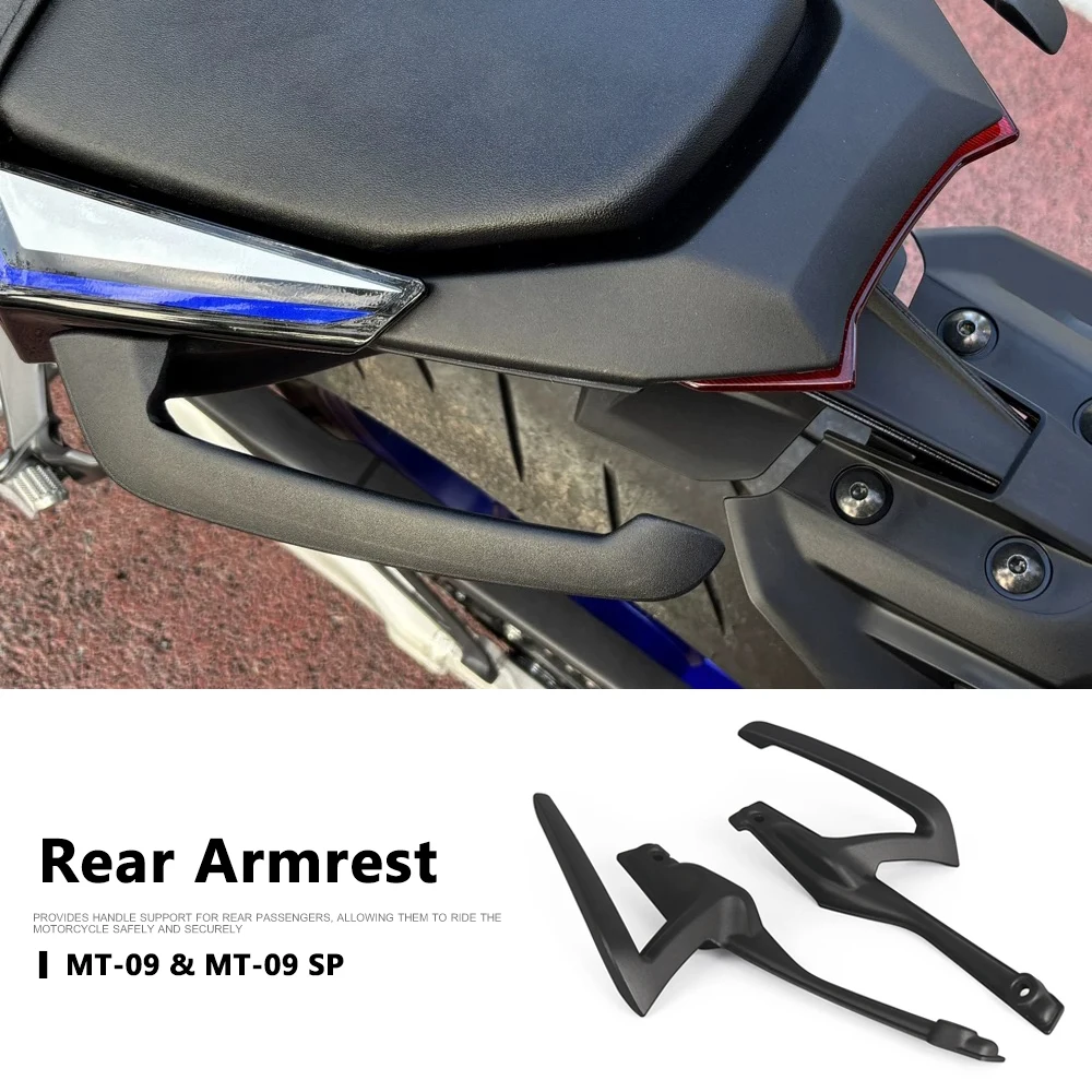 

2024 2025 2026 Rear Armrest MT-09 SP Motorcycle Tail Pillion Passenger Handle Arm Rests Kit For YAMAHA MT-09 SP MT09 MT 09