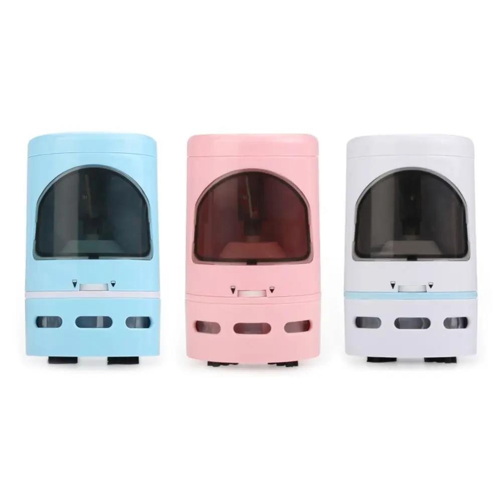 Gift School Supplies Stationery Mini Vacuum Cleaner Crumbs Cleaner 2 in 1 Electric Auto Pencil Sharpener Desktop Dust Cleaner