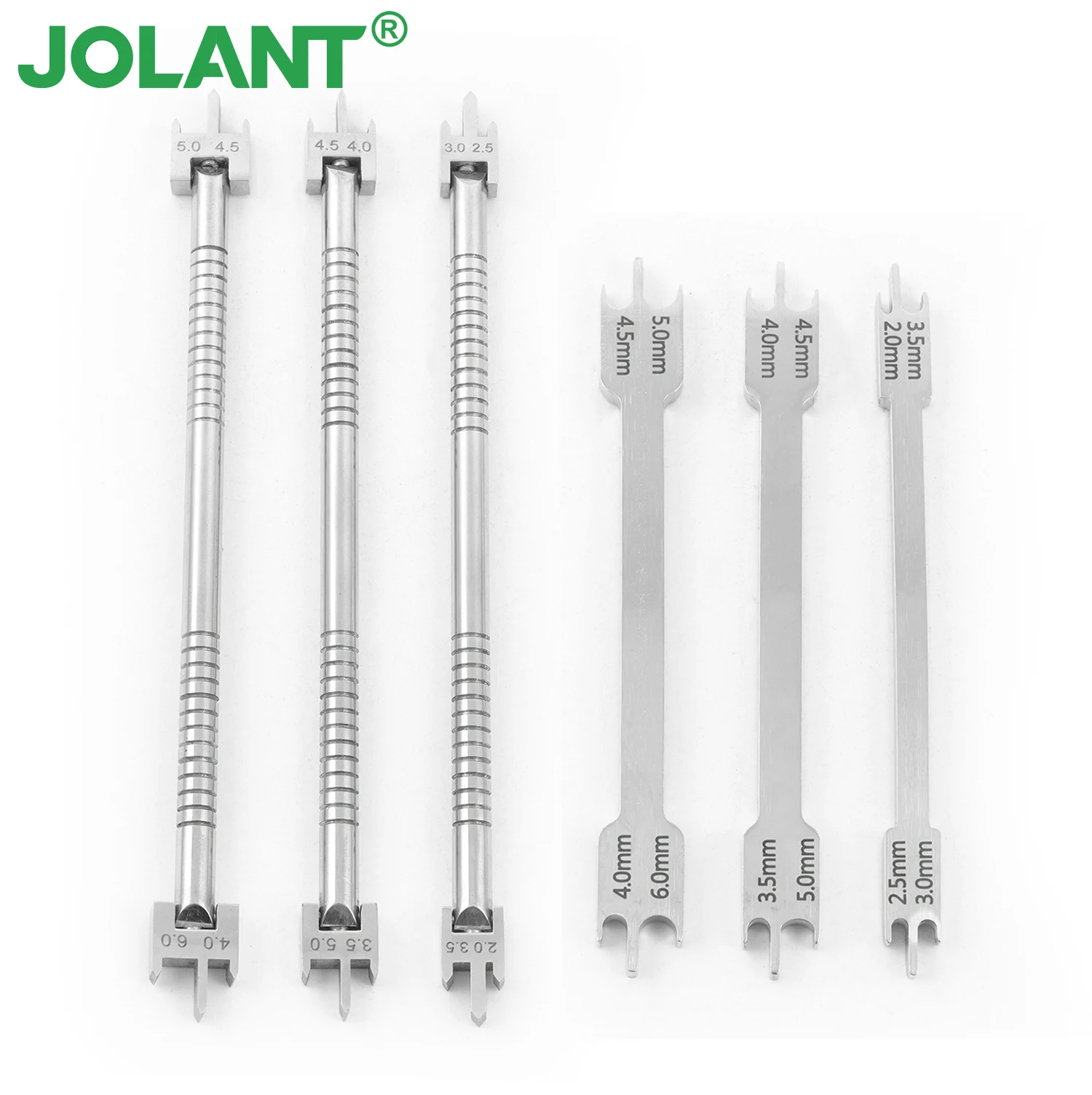 JOLANT Dental Orthodontic Bracket Positioner Gauge Wick Brace Locator Rod Adjustable Articulation Dentistry Tool Instrument