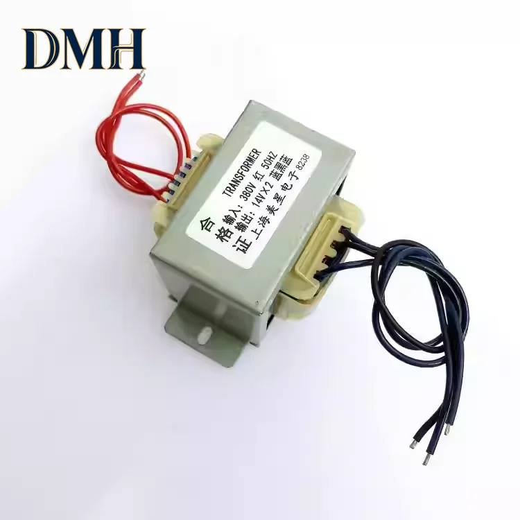 Transformador para máquina de soldar 50W 50VA 380V a 14V×2 doble 14V 2A AC