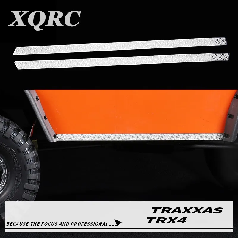 Shell side skirt decorative panel, body anti scratch plate suitable for 1:10 RC remote control car Trx-4 TRX4 Defender