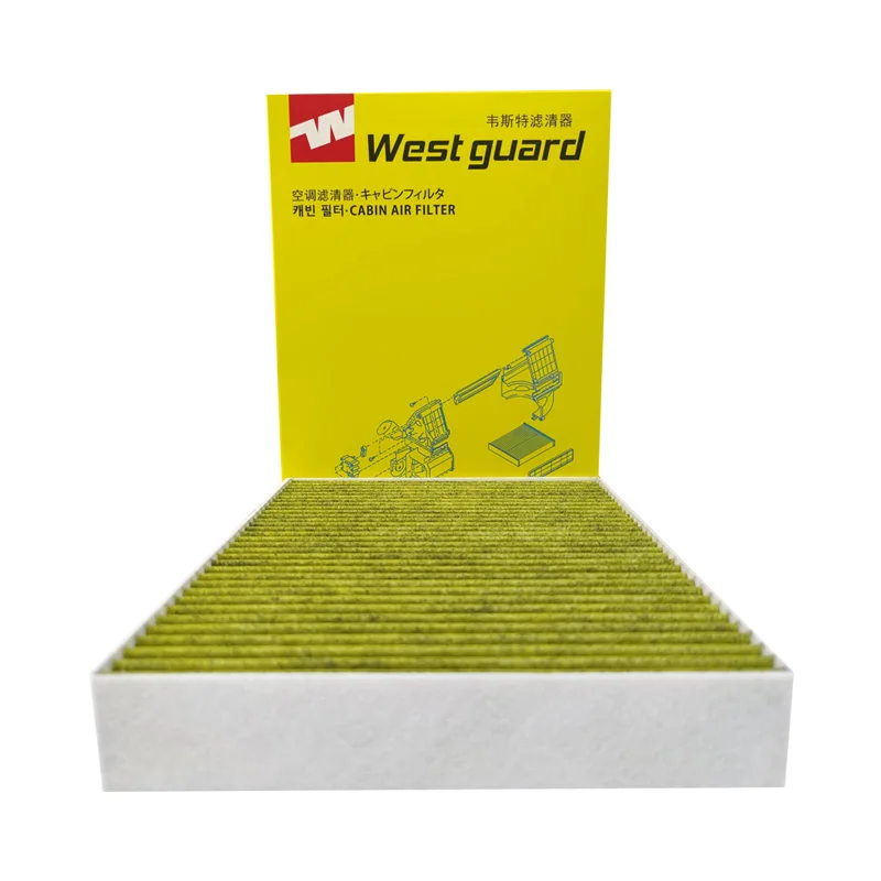 WESTGUARD Activated Carbon Air Cabin Filter for CHERY Arrizo 6 EQ5 EV Omoda O5 S5 TIGGO 3 4 TIGGO 7 8 7P 8P CU25040 MK9633P